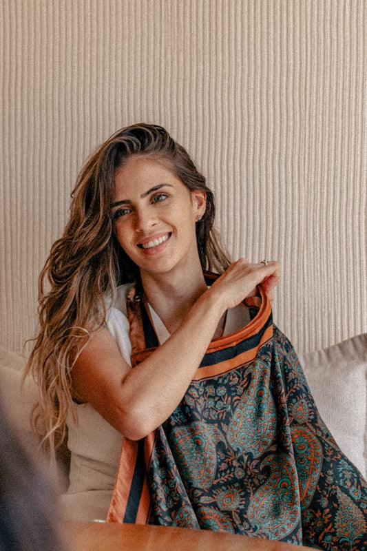 Breastfeeding Cover in Twine