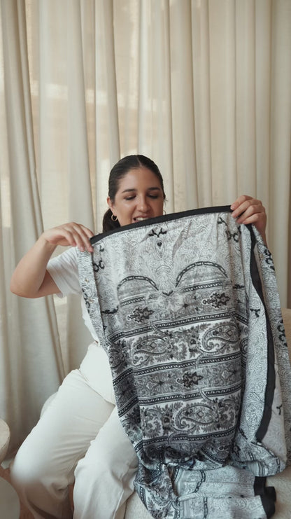 Breastfeeding Cover in Sunset Rose